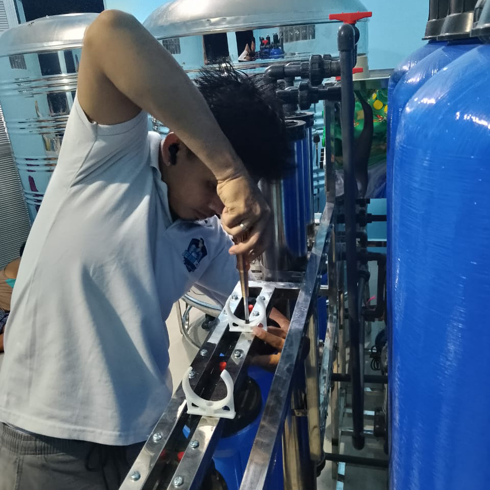 UV Light Installation